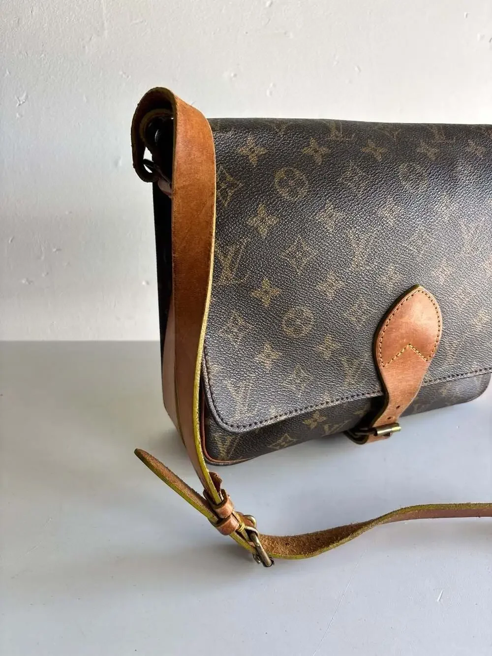 Louis Vuitton Pre-Owned 1991 Cartesier GM Crossbody Bag